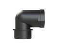 Conduit Fitting, Angled, Black, M40 x 1.5, Conduit Width - 29